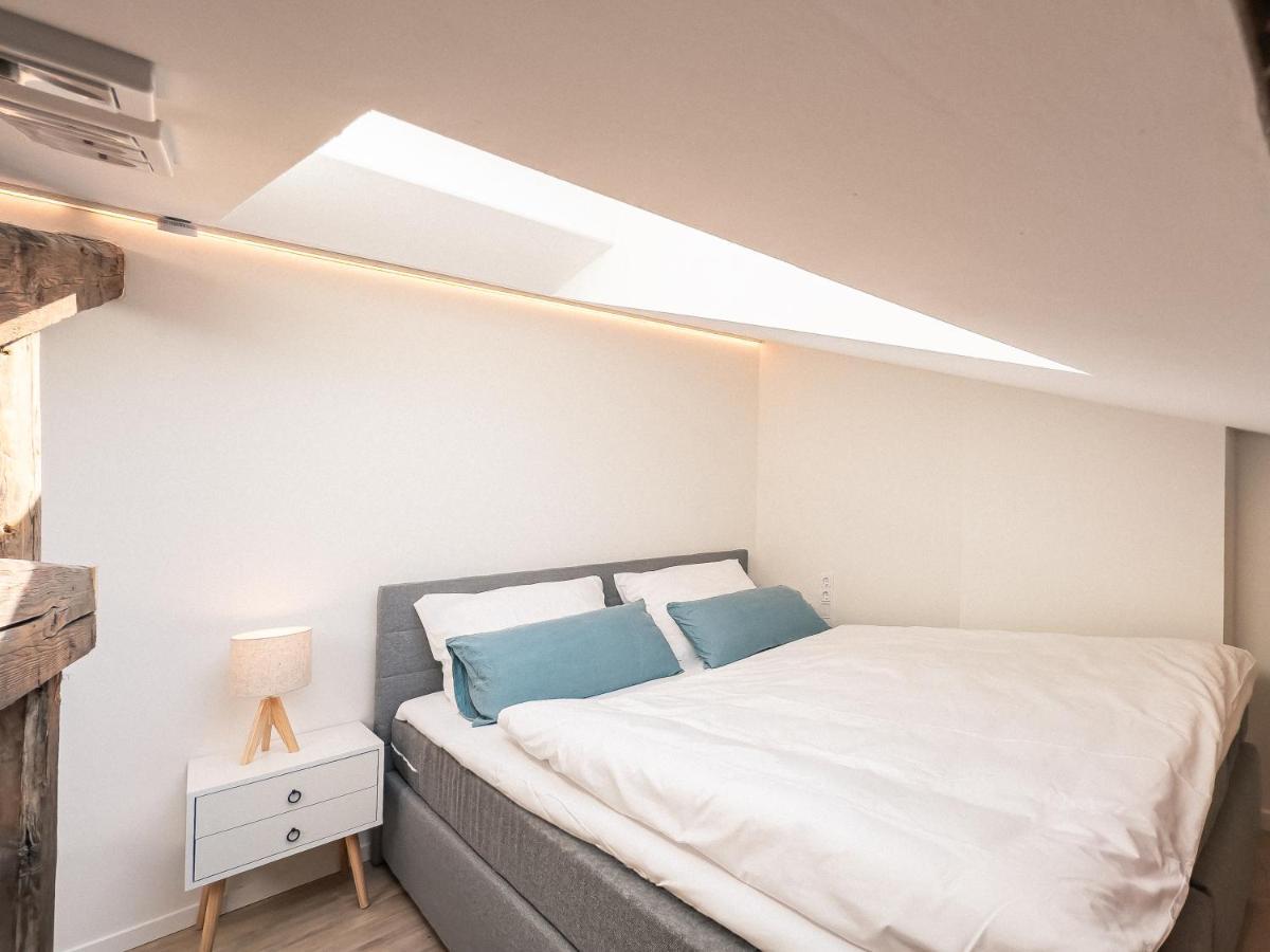 Crest - Riverside Lofts Mit Parken I Balkon I Kueche I Regendusche Passau Bagian luar foto