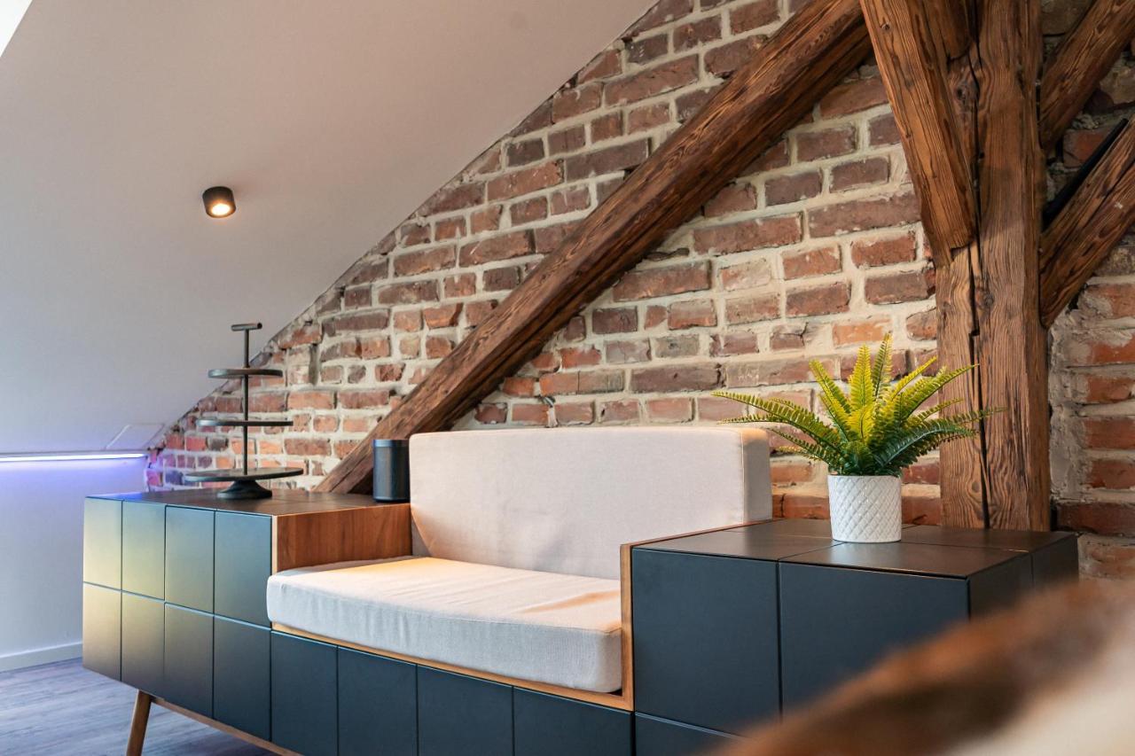 Crest - Riverside Lofts Mit Parken I Balkon I Kueche I Regendusche Passau Bagian luar foto